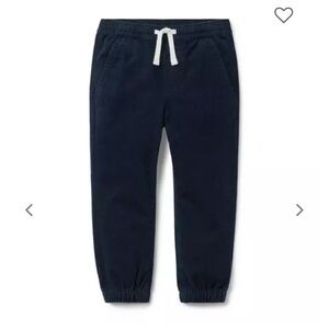 Janie and Jack Corduroy Joggers Navy 12M NWT